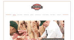 Desktop Screenshot of hamptonmeats.com
